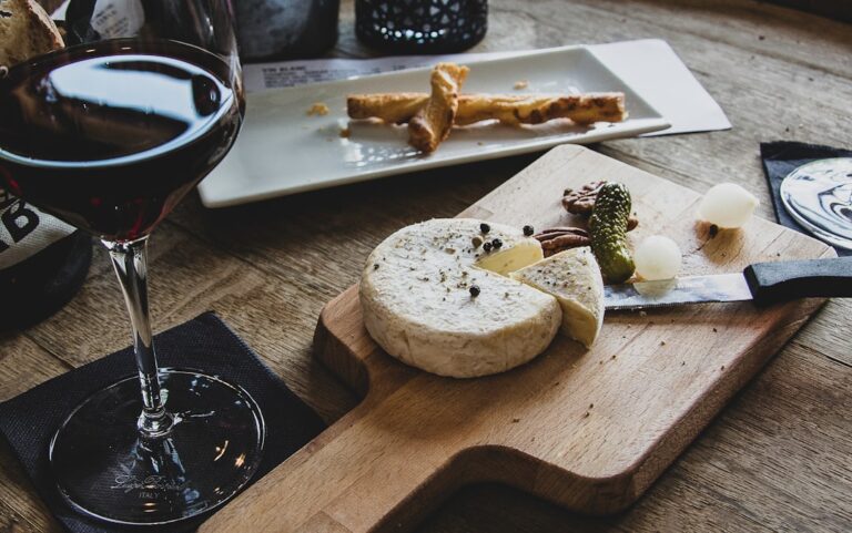 Photo Wine and cheese