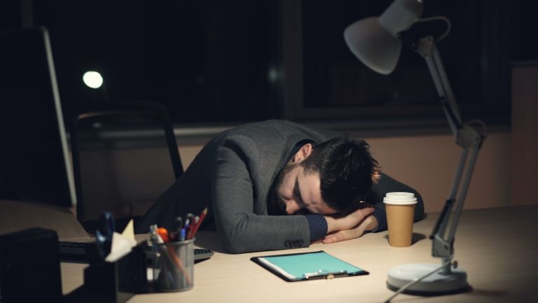 Photo psychological exhaustion