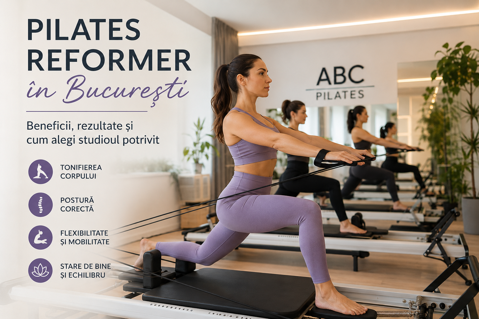Pilates Reformer în București: beneficii, rezultate și cum alegi studioul potrivit — Cluj Napoca NEWS