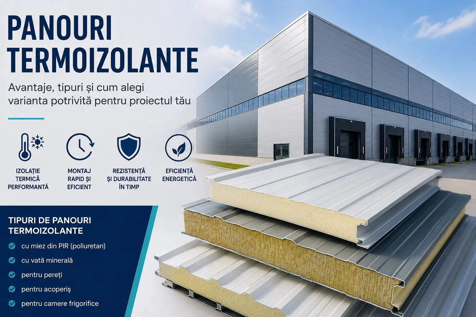 Panouri termoizolante: avantaje, tipuri și cum alegi varianta potrivită pentru proiectul tău — Cluj Napoca NEWS