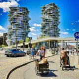Photo future urban living